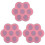 3Pièces Conteneur Alimentaire Bébé Silicone Multiusage Coloré 2