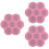 3Pièces Conteneur Alimentaire Bébé Silicone Multiusage Coloré 6