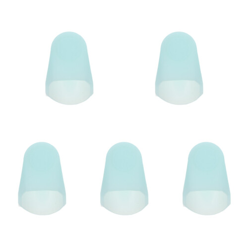 5Pièces Accessoires Protection Saxophone Silicone Bleu Ciel 1