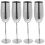 4Pièces Boissons Acier Argent Pour Dîner, Bar, 6