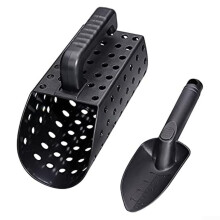Sand Scoop and Trowel Set for Beach Metal Detecting – Lightweight Treasure Hunting Tool Kit