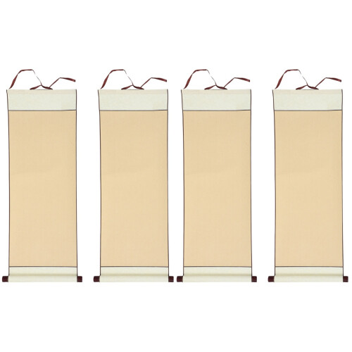 4Pièces Papier Chinois , Rouleau Pour Peinture 1