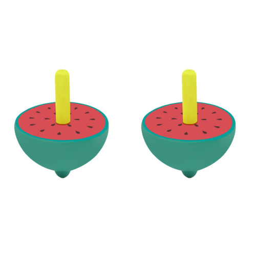 2Pièces Mini Bois Fruit Coloré Jouet Enfants 1