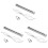 3Pièces LED Tube Décoration Bar Ktv 2