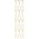 24Pièces Extensions Tinsel Dorées Pour Décoration 10