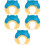 5Pièces Chapeau Bébé Protection Multiple 6