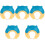 5Pièces Chapeau Bébé Protection Multiple 3