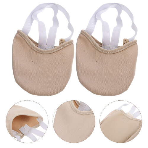 2Pièces Basses Danse Beige Coton Absorbant Et Antidérapant 1