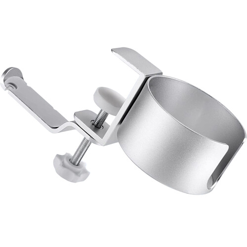 3Pièces Support Casque Bureau Argent Polyvalent Ajustable Rotatif 1