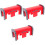 3Pièces Tunnel Enfant Jouet Durable Simulation Jeu 2