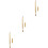 3Pièces Accessoires Or Double-Embouts Précis 5