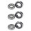 6Pièces Roulement Roue 6203-2Rs Métal Blindé Usage Machine 7