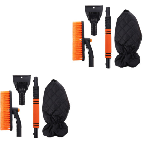 2Pièces À Auto Noir Durable Nettoyage - 2