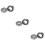 6Pièces Roulement Roue 6203-2Rs Métal Blindé Usage Machine 8