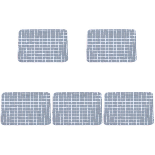 5Pièces Protection Lit Multi Couleur Pour Incontinence Menstruation 1