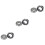 6Pièces Roulement Roue 6203-2Rs Métal Blindé Usage Machine 5