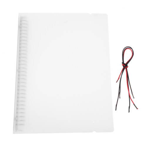 2Pièces Couverture Refillable PP Résistante Couleurs Mixées