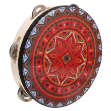Hand drum tambourine for girls, for dance, play, and music lessons