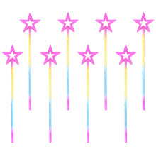 40Pièces Accessoires Enfants Baguettes Plastique Étoile Pour Fête