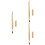 3Pièces Accessoires Or Double-Embouts Précis 6