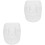 2Pièces Bols Soak Off Ongles Plastique Transparent Pour Usage 4