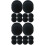24Pcs Black Deodorizer Filter Pads for Kitchen Bin and Fish Tank 6