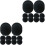 24Pcs Black Deodorizer Filter Pads for Kitchen Bin and Fish Tank 4