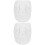 2Pièces Bols Soak Off Ongles Plastique Transparent Pour Usage 6
