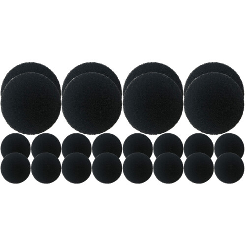 24Pcs Black Deodorizer Filter Pads for Kitchen Bin and Fish Tank 2