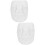 2Pièces Bols Soak Off Ongles Plastique Transparent Pour Usage 8