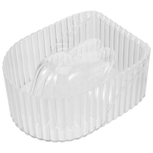 2Pièces Bols Soak Off Ongles Plastique Transparent Pour Usage 2