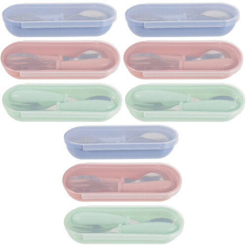 9Ensembles Ensemble Table Bébé Acier ABS Ergonomique Légers 2