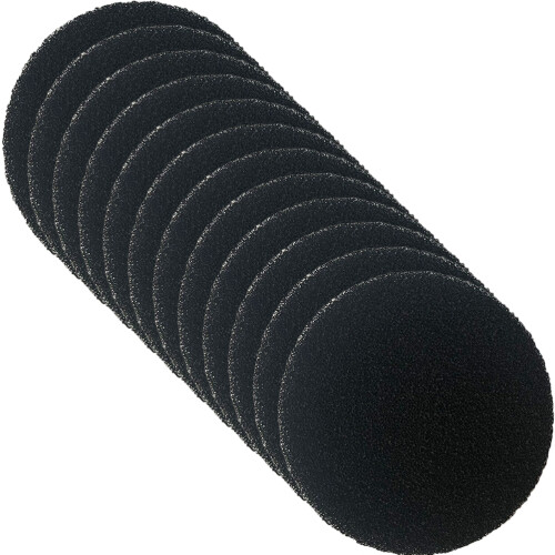 24Pcs Black Deodorizer Filter Pads for Kitchen Bin and Fish Tank 1