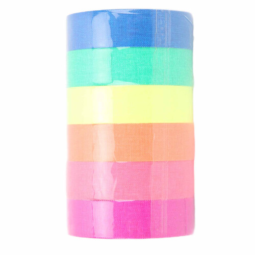 Breathable Cotton Twill Masking Tape 6Pcs - Versatile & Durable