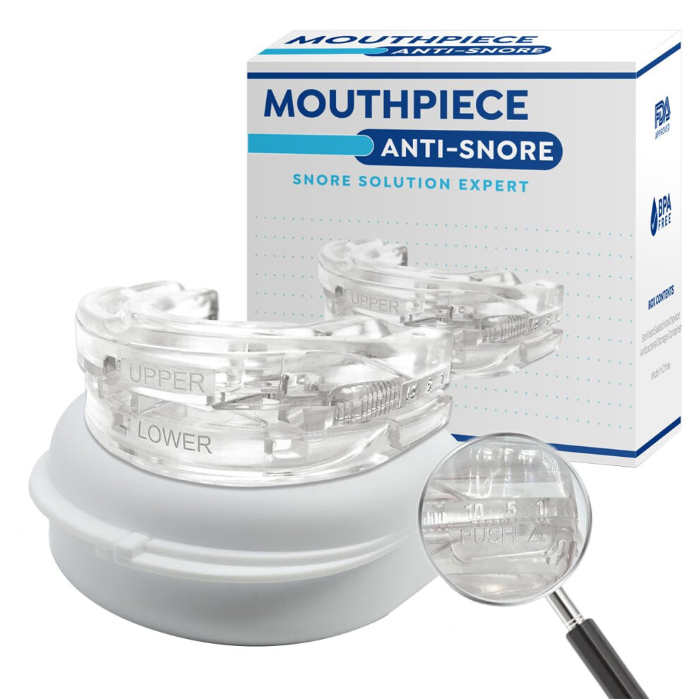 Snoring Splint Snoring Stopper Anti Snore Mouth Guard, Sleep Better Than Ever (Pack of 1)