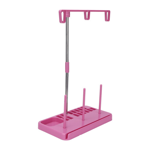 Thread Spool Holder Stand, Sewing Machine Accessories Multi Spool Holder For Organizing Embroidery Threads With Bobbin Storage Durable Build Space 2