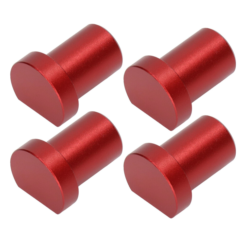 Multipurpose Woodworking Limit Blocks 4Pcs 20Mm Diameter Workbench Pegs Red 4981373640696