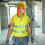 Safety Hat Sun Protection Round Protective Hat Reflective Strips  Visibility 2 Pack orange 5
