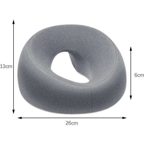 Spa Face Gel Cushion for Massage Table, Washable, Grey 2