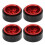 Upgrade para carro RC com rodas Beadlock de 1,9 polegadas, fabricadas profissionalmente, com aparência elegante, superfície anodizada e liga de 2