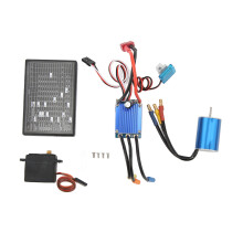 Kit de motor brushless de alto desempenho, 4500KV com rotor balanceado com precisão e dissipador de calor em alumínio billet usinado CNC com