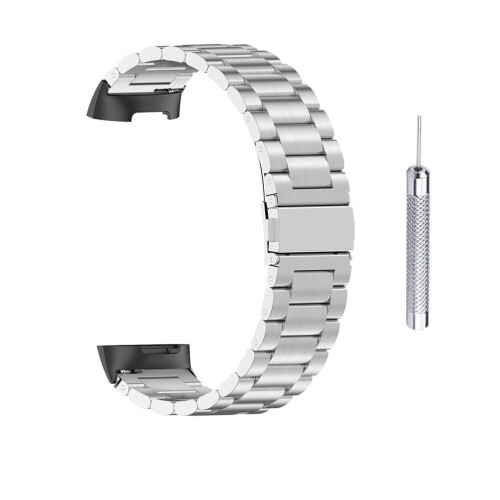 Μεταλλικό λουράκι ρυθμιζόμενου μήκους για Fitbit Charge5, λουράκι ρολογιού από