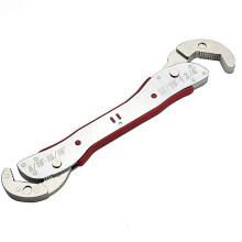High Carbon Steel Adjustable Wrench, Lightweight & Easy To Use, Ensuring Perfect Tight Grip & Optional Sizes