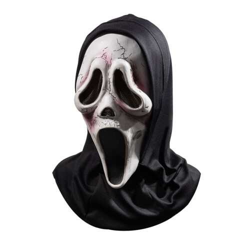 Μάσκα λάτεξ τρόμου πλήρους κεφαλής για το Halloween, μη τοξική και άοσμη άνετη αφή, 1