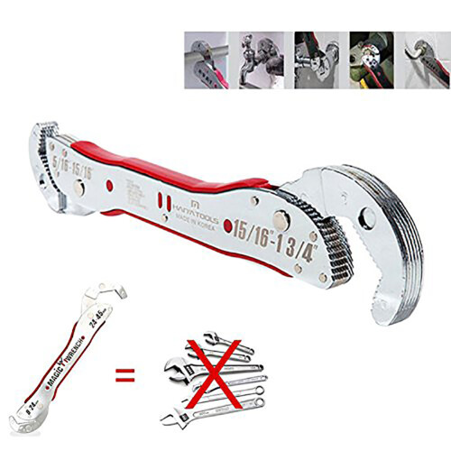 Multifunction Universal Wrench, Quick Release Adjustable Tool, Stainless Steel Self Adjusting Spanner, Lightweight And Ergonomic Design 1