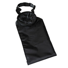 Universal Car Garbage Bag For Back Seat Headrest Litter, Adjustable Tighten Belt Oxford Cloth Auto Trash Can For Cars, Offices, Homes (Black)