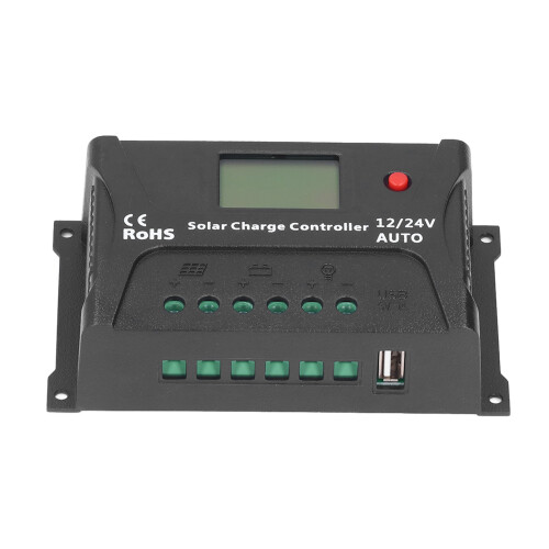 Professional Pwm Charging Controller, Advanced 3-Stage Pwm Charging Algorithm for Battery Life Extension, Automatic System Voltage Identification 2