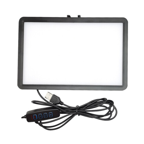 Studio Quality LED Light, 8Inch Remote Control & LCD Screen for Precise Control, Adjustable Light Settings for Versatile Applications 2
