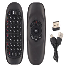 Telecomando di ricambio intelligente, mouse aereo Fly con telecomando multifunzionale, superficie impermeabile facile da pulire e controllo non