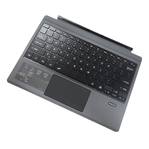 Επαγγελματικό ασύρματο πληκτρολόγιο Bluetooth Surface Pro με touchpad ακριβείας και 2